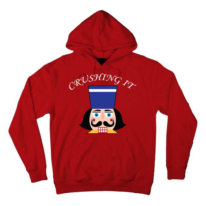 Crushing It! Nutcracker Christmas Tall Hoodie