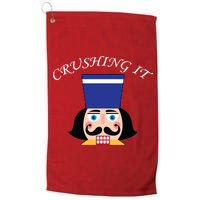 Crushing It! Nutcracker Christmas Platinum Collection Golf Towel