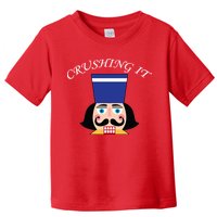 Crushing It! Nutcracker Christmas Toddler T-Shirt