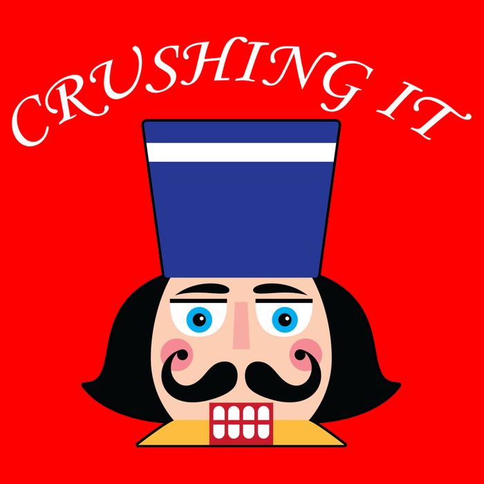 Crushing It! Nutcracker Christmas Visor