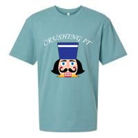 Crushing It! Nutcracker Christmas Sueded Cloud Jersey T-Shirt