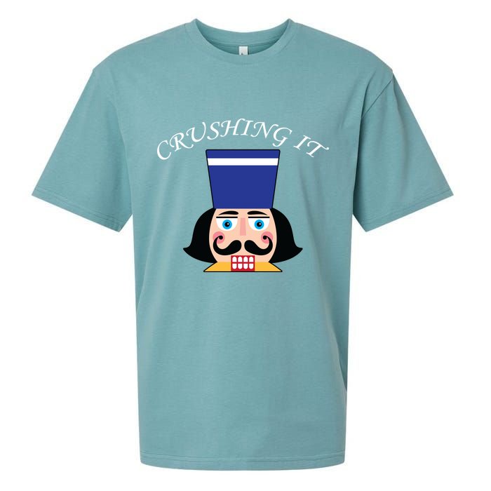Crushing It! Nutcracker Christmas Sueded Cloud Jersey T-Shirt