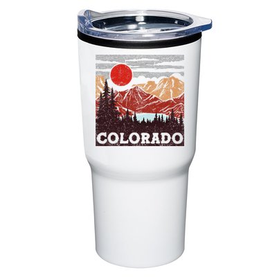 Colorado Retro Vintage Mountains Nature Hiking Tumbler