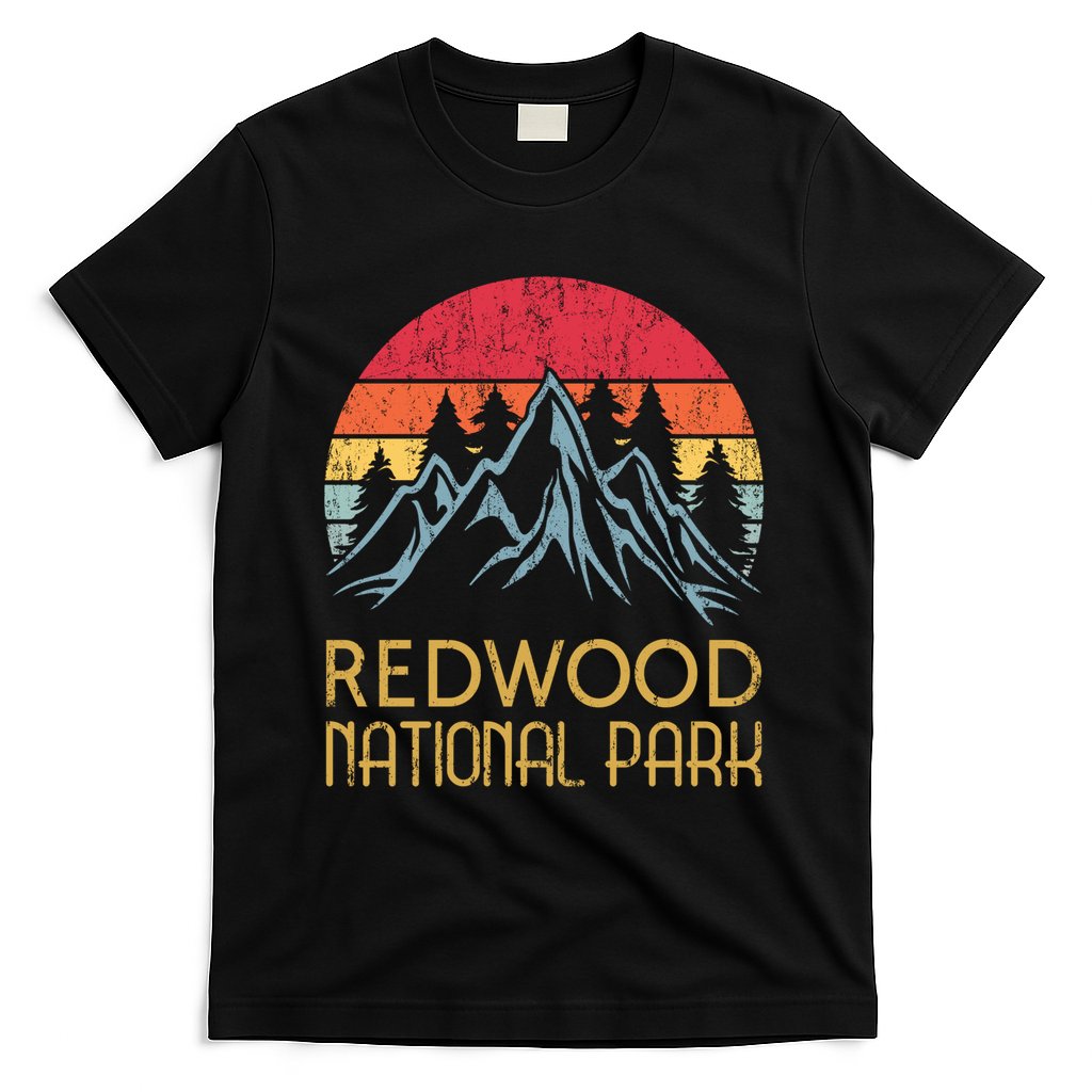 California Retro Vintage Redwood National Park T-Shirt