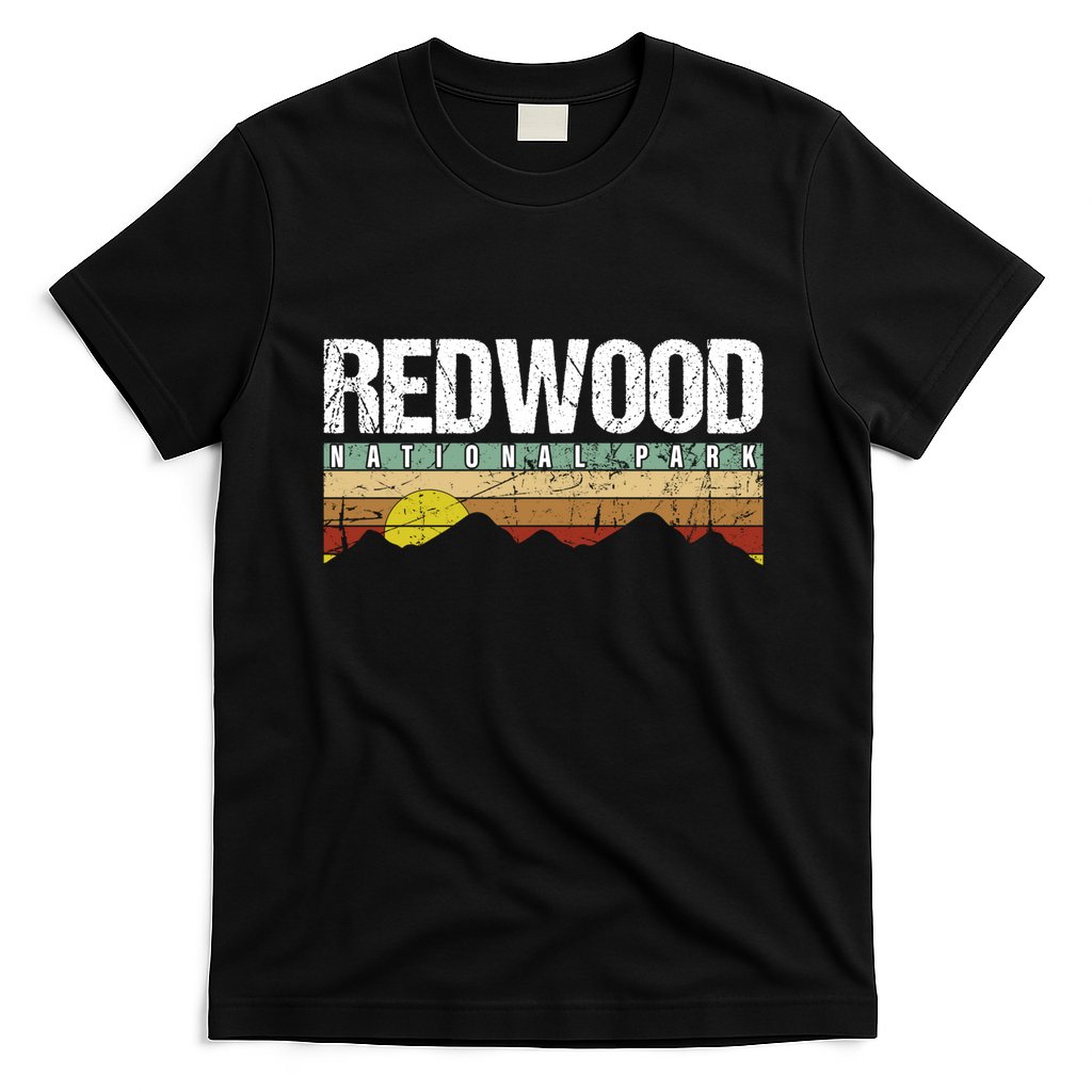 California Retro Vintage Redwood National Park T-Shirt