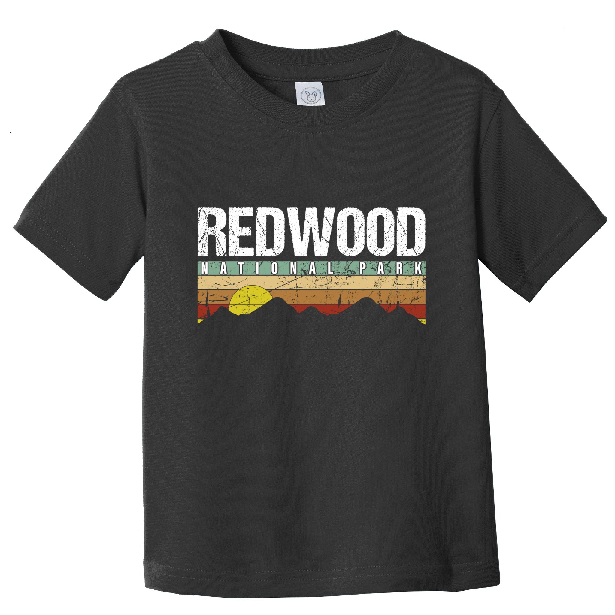 California Retro Vintage Redwood National Park Toddler T-Shirt