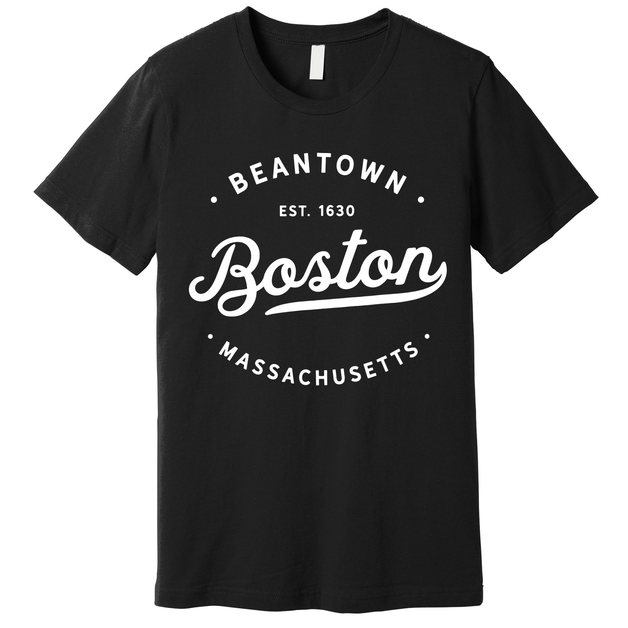 Classic Retro Vintage Boston Massachusetts Beantown Usa Premium T-Shirt