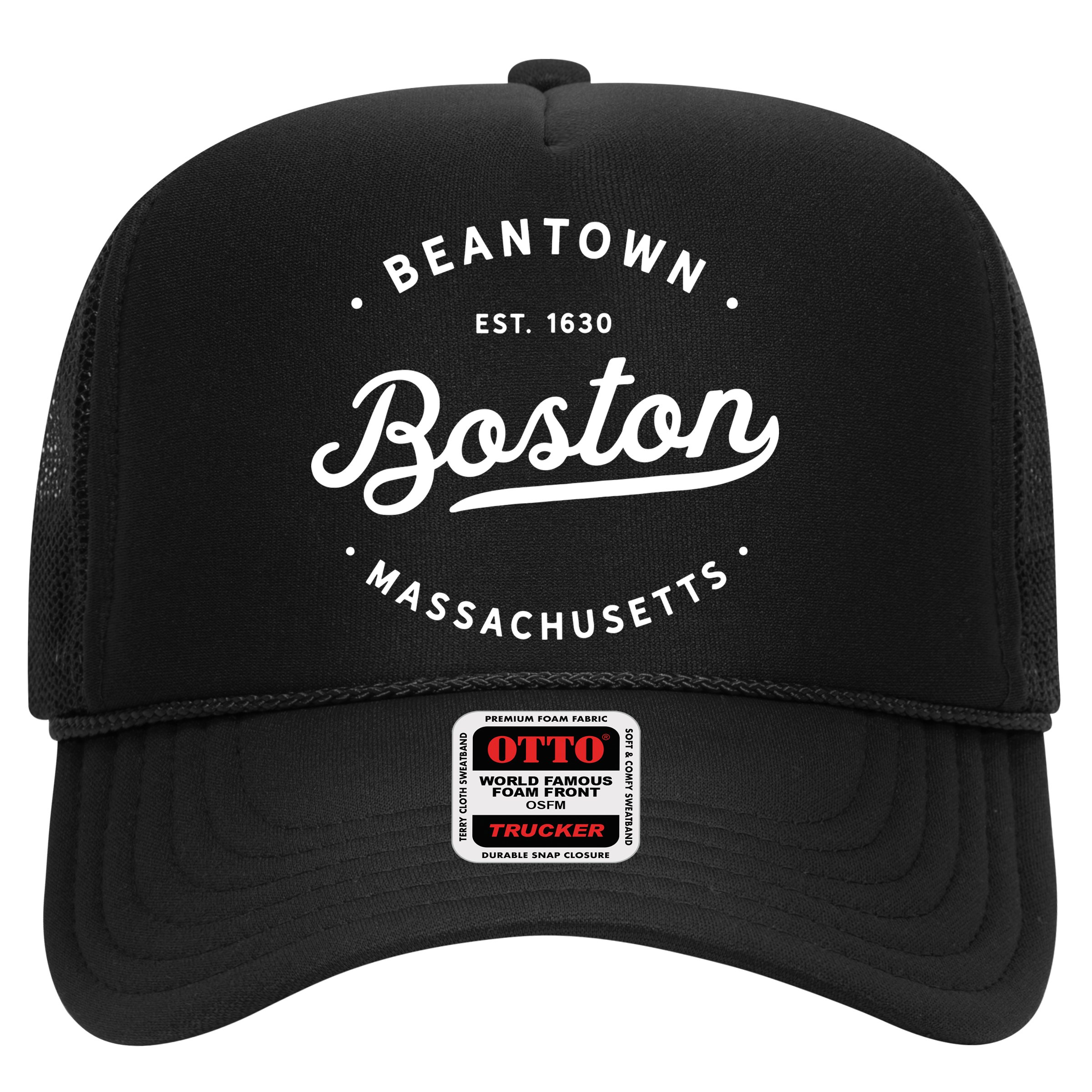 Classic Retro Vintage Boston Massachusetts Beantown Usa Hat
