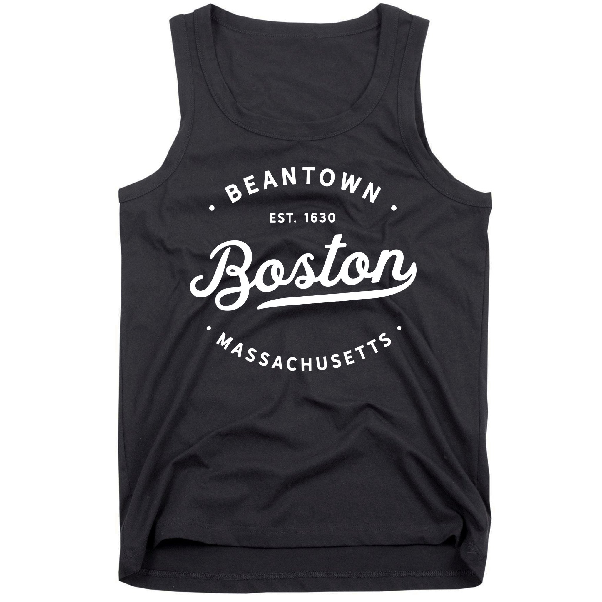 Classic Retro Vintage Boston Massachusetts Beantown Usa Tank Top