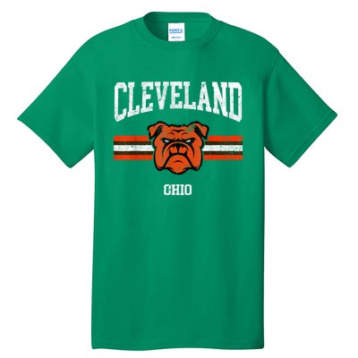 Cleveland Retro Vintage Classic Ohio Gift Tall T-Shirt