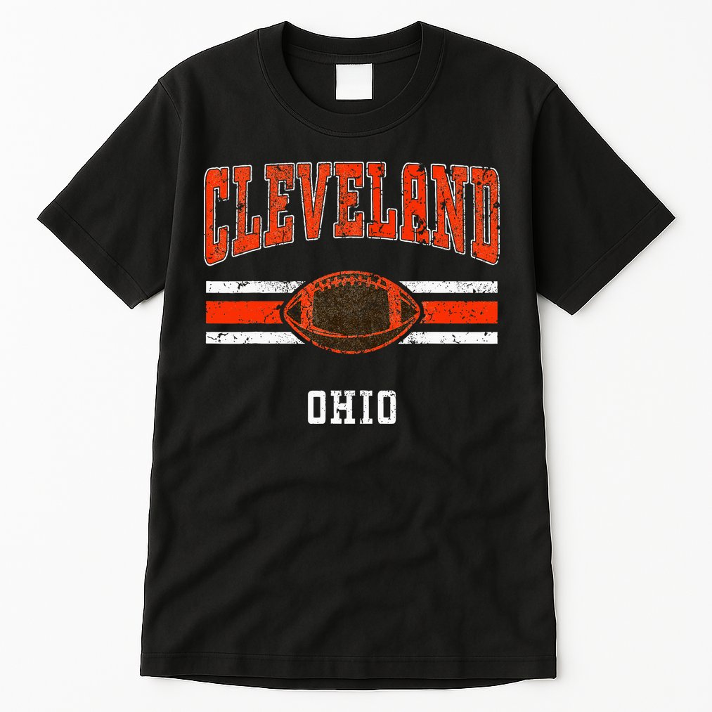 Cleveland Retro Vintage Classic Ohio Tall T-Shirt