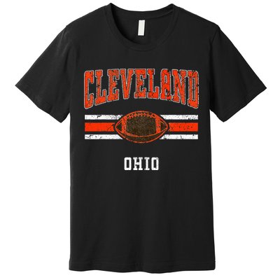 Cleveland Retro Vintage Classic Ohio Premium T-Shirt