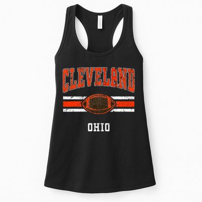 Cleveland Retro Vintage Classic Ohio Womens Tank Top
