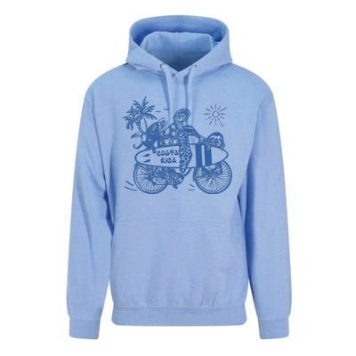 Costa Rica Vintage Unisex Surf Hoodie