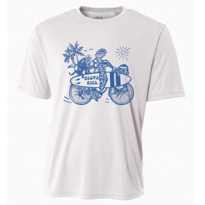 Costa Rica Vintage Cooling Performance Crew T-Shirt