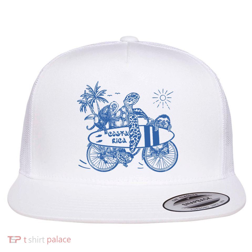 Costa Rica Vintage Flatbill Hat