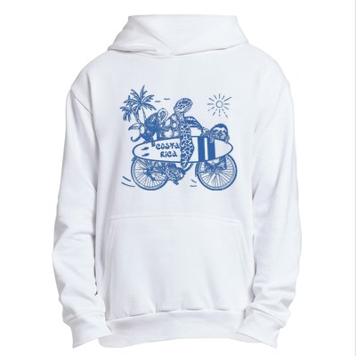 Costa Rica Vintage Urban Pullover Hoodie