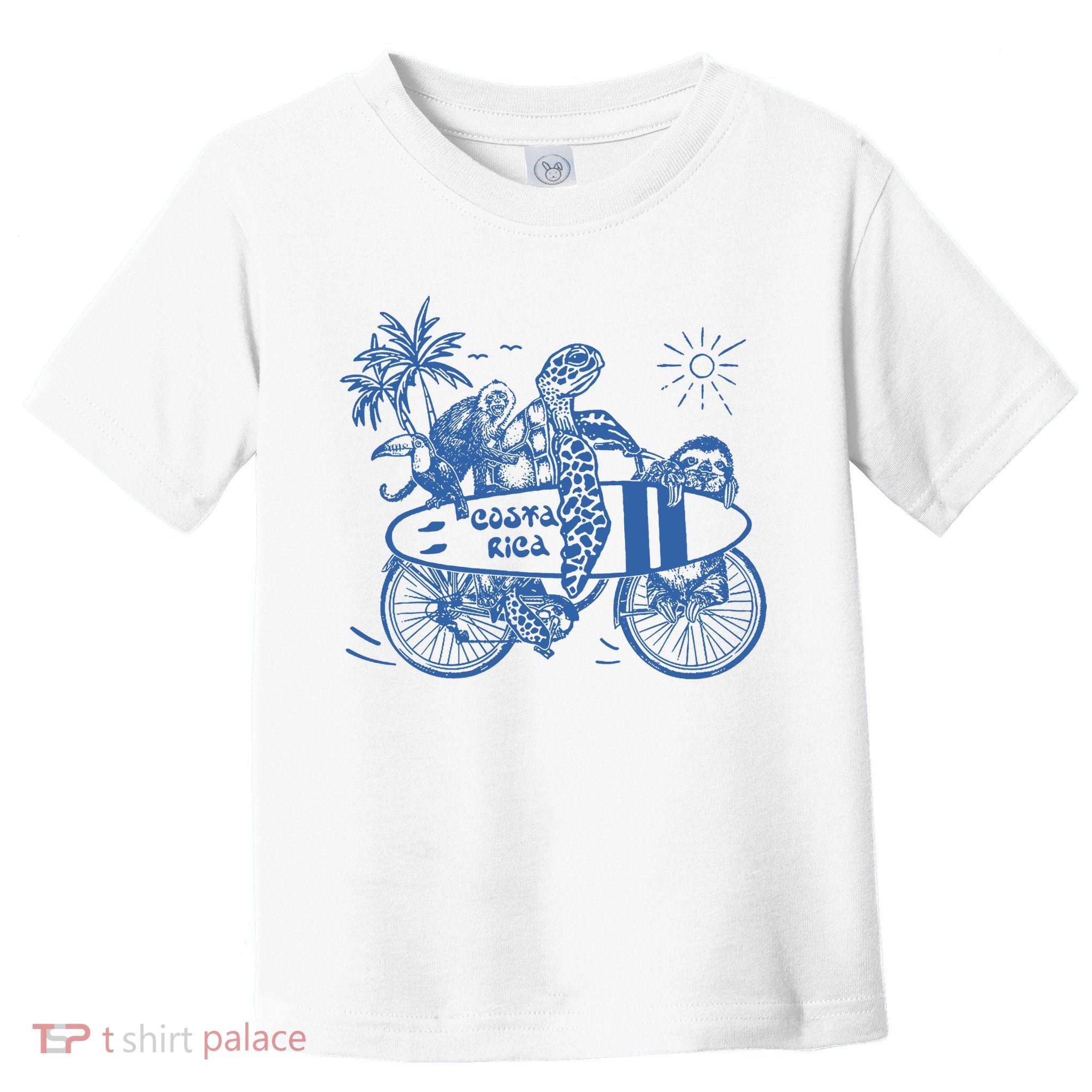 Costa Rica Vintage Toddler T-Shirt