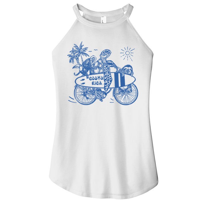 Costa Rica Vintage Women's Perfect Tri Rocker Tank