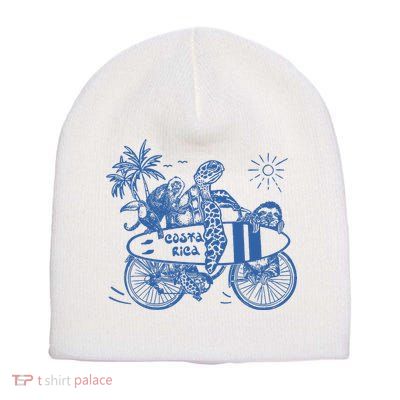 Costa Rica Vintage Short Acrylic Beanie