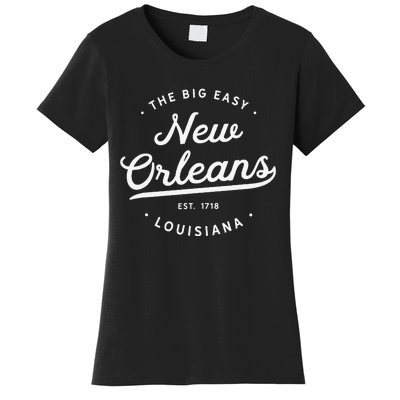 Classic Retro Vintage New Orleans Louisiana Big Easy NOLA Women's T-Shirt