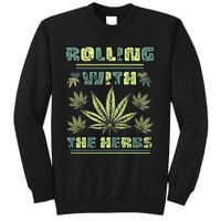 Cool Retro Vintage Style 420 Weed Marijuana Stoner Sweatshirt