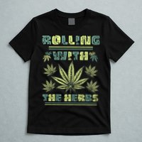 Cool Retro Vintage Style 420 Weed Marijuana Stoner T-Shirt