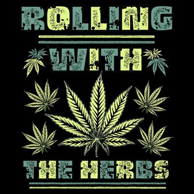 Cool Retro Vintage Style 420 Weed Marijuana Stoner T-Shirt