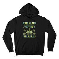 Cool Retro Vintage Style 420 Weed Marijuana Stoner Tall Hoodie