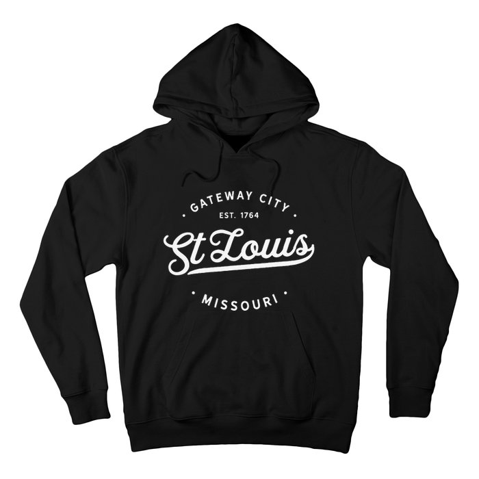 Classic Retro Vintage St Louis Missouri Usa Novelty Souvenir Hoodie