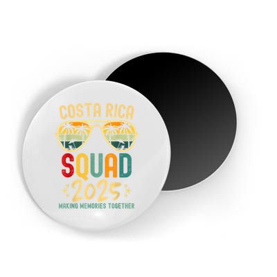 Costa Rica Vacation Squad 2025 Family Vacation Trip Matching Magnet