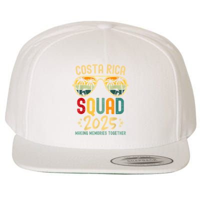 Costa Rica Vacation Squad 2025 Family Vacation Trip Matching Wool Snapback Cap
