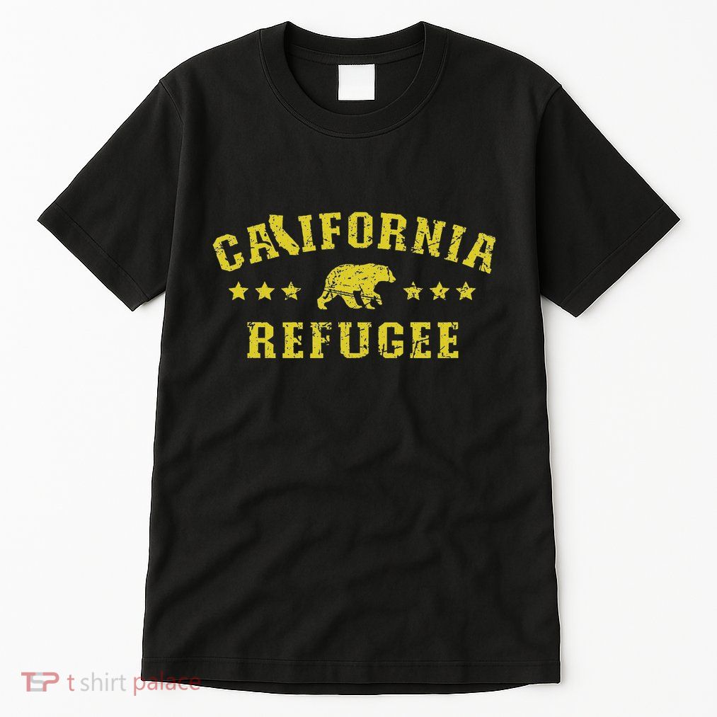 California Refugee Vintage Distressed Political Meme Tall T-Shirt