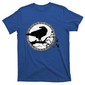 Celtic Raven Viking Wisdom Tattoo Art T-Shirt