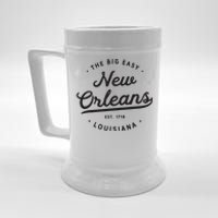 Classic Retro Vintage New Orleans Louisiana Casual Big Easy Beer Stein