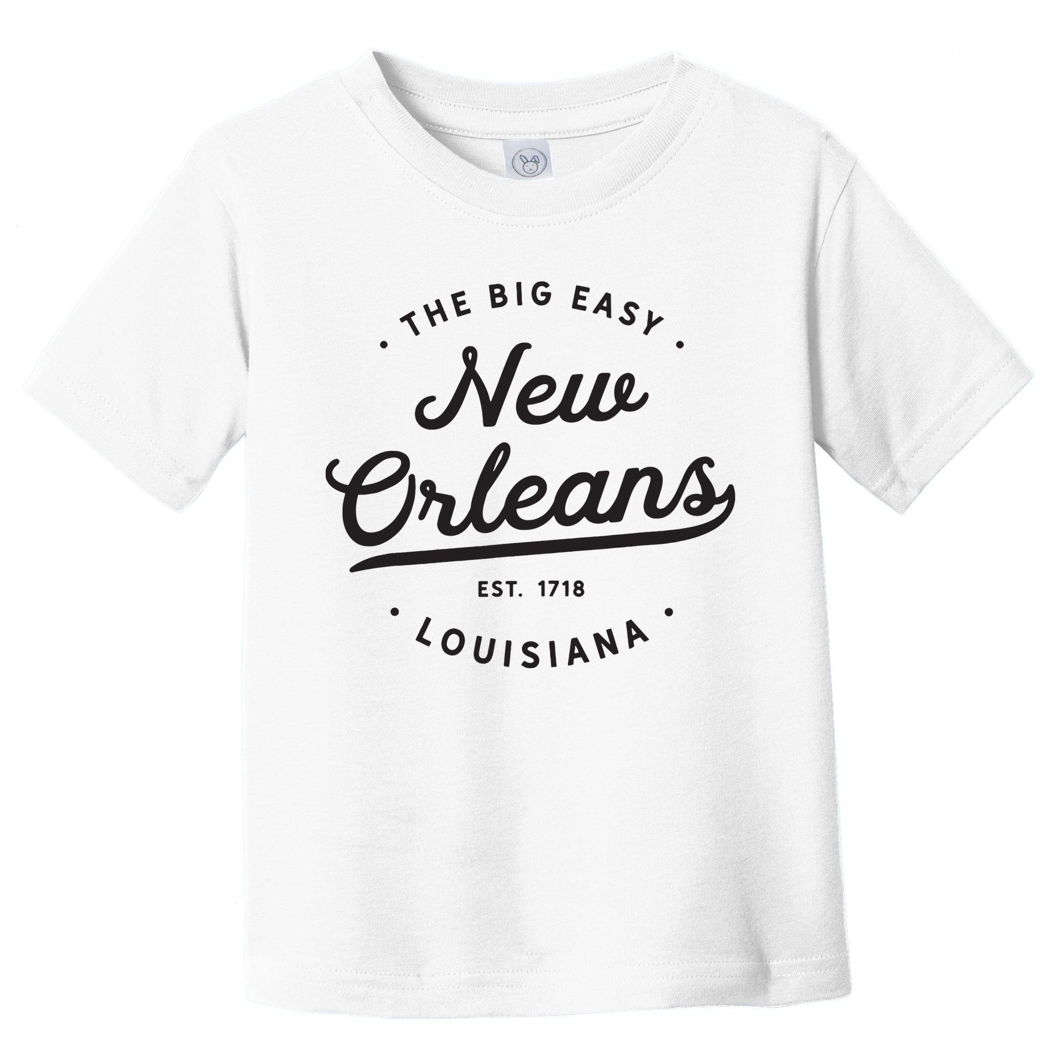 Classic Retro Vintage New Orleans Louisiana Casual Big Easy Toddler T-Shirt