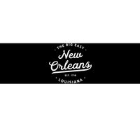 Classic Retro Vintage New Orleans Louisiana Big Easy Nola Bumper Sticker