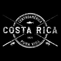 Costa Rica Vintage Crossed Fishing Rods Womens Tank Top