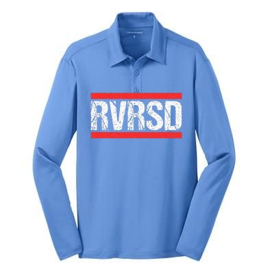 California Riverside Vintage Travel Souvenir Silk Touch Performance Long Sleeve Polo