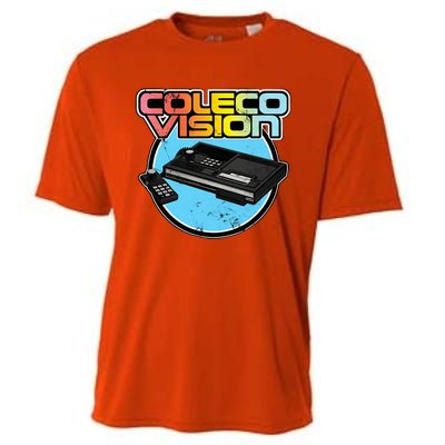 Colecovision Retro Vintage Video Game Gamer Cooling Performance Crew T-Shirt