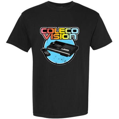 Colecovision Retro Vintage Video Game Gamer Garment-Dyed Heavyweight T-Shirt