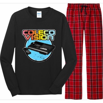 Colecovision Retro Vintage Video Game Gamer Long Sleeve Pajama Set