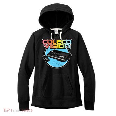Colecovision Retro Vintage Video Game Gamer Women's Fleece Hoodie