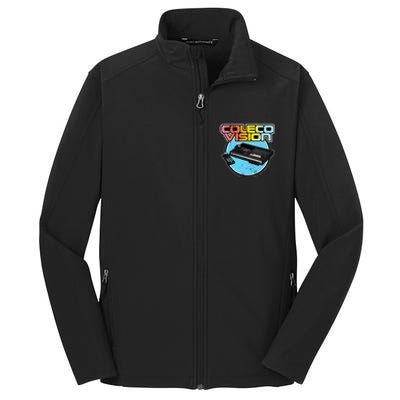 Colecovision Retro Vintage Video Game Gamer Core Soft Shell Jacket