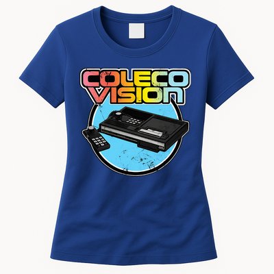Colecovision Retro Vintage Video Game Gamer Womens T-Shirt