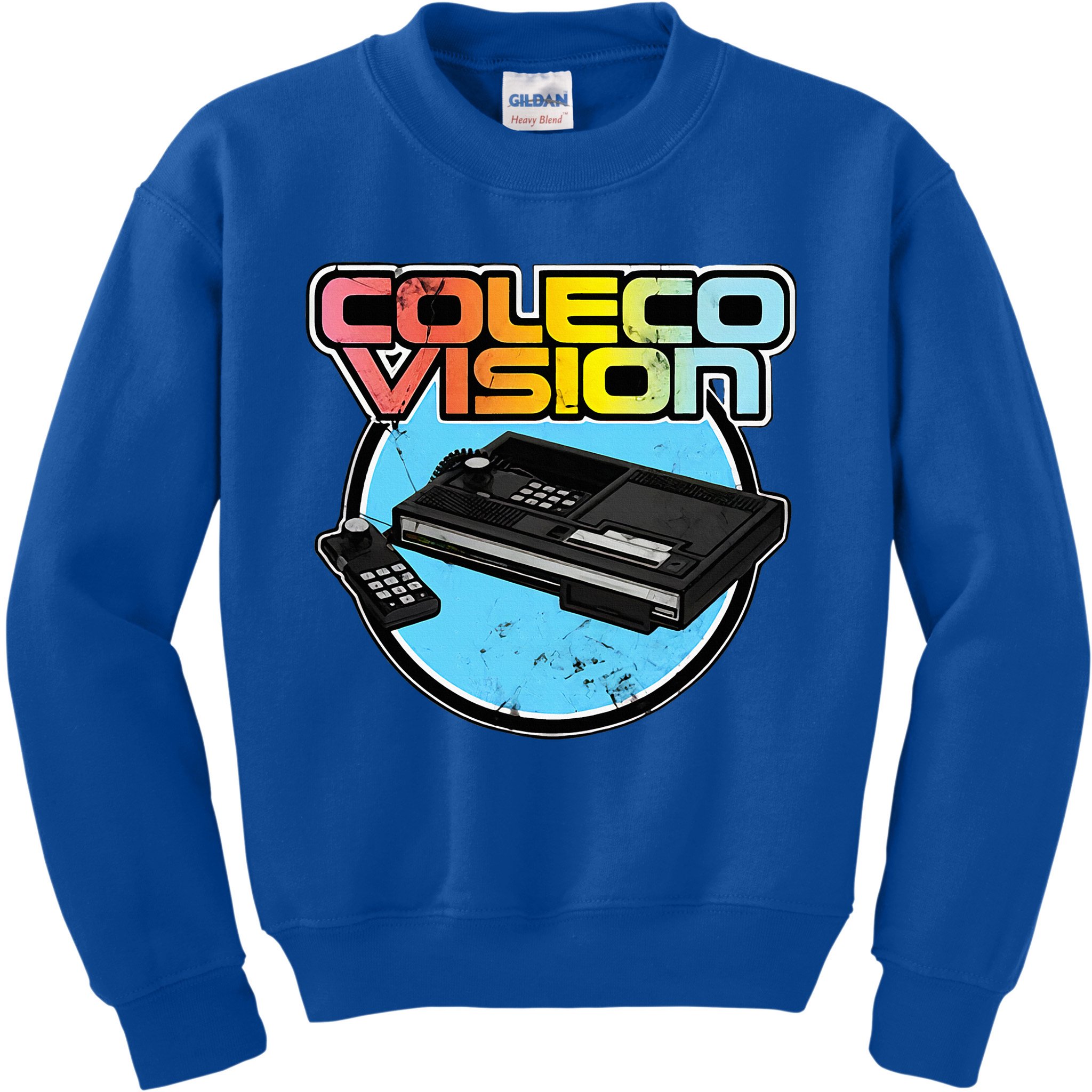 Colecovision Retro Vintage Video Game Gamer Kids Sweatshirt