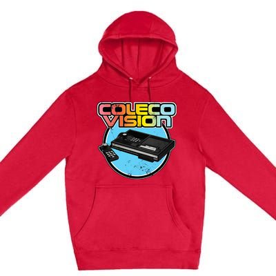 Colecovision Retro Vintage Video Game Gamer Premium Pullover Hoodie