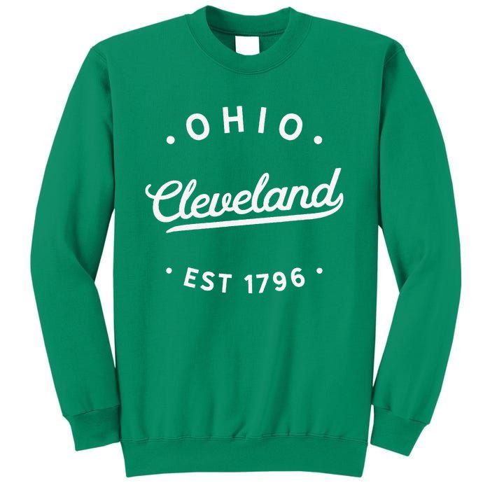 Classic Retro Vintage Cleveland Ohio 1796 Usa Sweatshirt