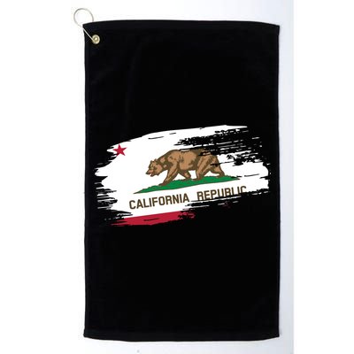 California Republic Vintage Torn Flag Golf Towel