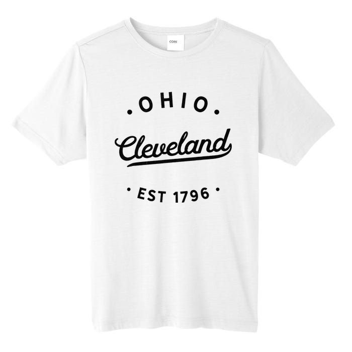 Classic Retro Vintage Cleveland Ohio 1796 USA Novelty Pride Tall Fusion ChromaSoft Performance T-Shirt